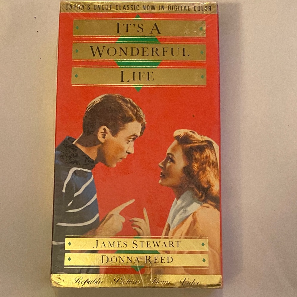 5/25

It’s a Wonderful Life VHS Tape